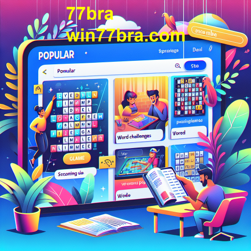Desbravando a Categoria 'Populares' do 77bra: A Nova Sensação dos Jogos de Palavras